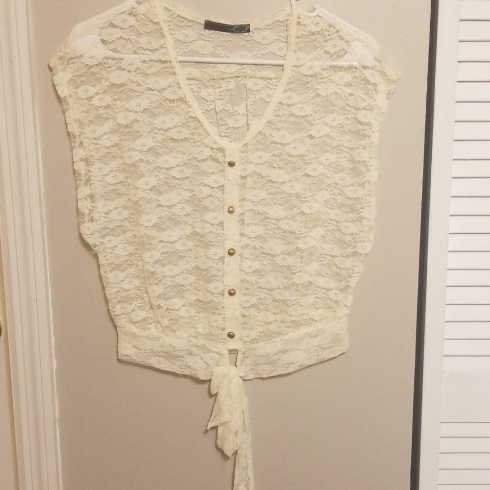 NWOT Sheer Top